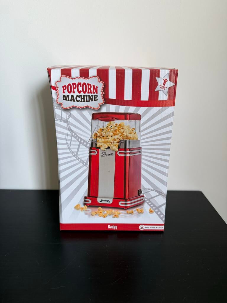 Nieuwe Godgy Popcornmachine - Perfect voor filmavonden!, Ophalen of Verzenden, Nieuw