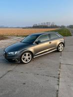 Audi A3 1.6 TDI 81KW 3D 2015 Grijs, Auto's, Voorwielaandrijving, Euro 6, 4 cilinders, Leder en Stof