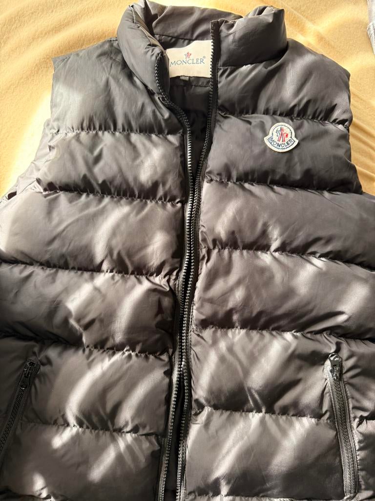 Bodywarmer Moncler, Ophalen, Gedragen, Maat 46 (S) of kleiner, Zwart