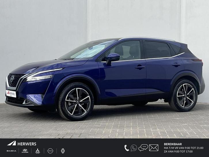 Nissan Qashqai 1.3 MHEV Xtronic Tekna Plus / HUD / Panoramad, Auto's, Nissan, Bedrijf, Te koop, Qashqai, 360° camera, ABS, Achteruitrijcamera
