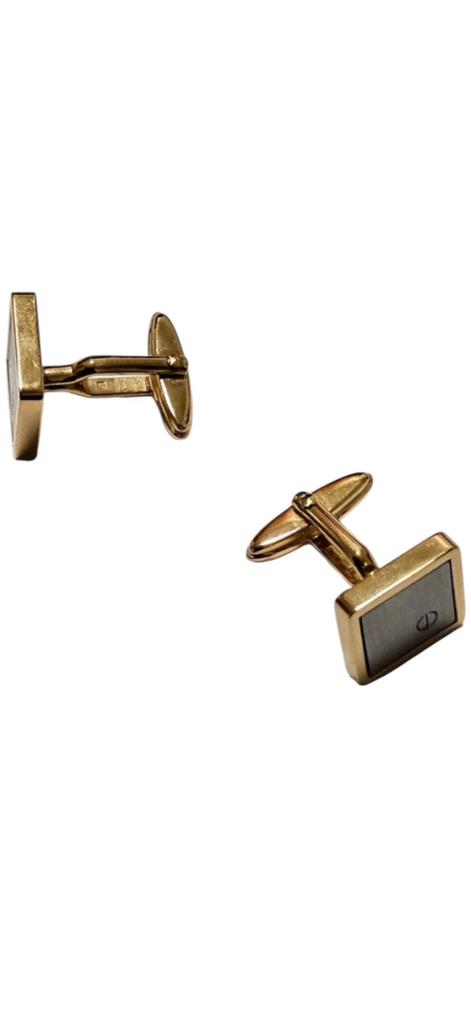 Dunhill vergulde manchetknopen – met originele doos, Ophalen of Verzenden, Zo goed als nieuw, Overige materialen, Verguld