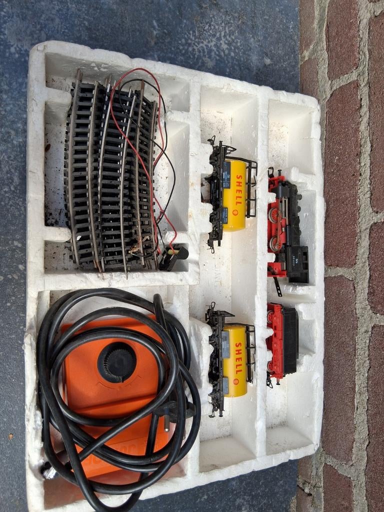 Modeltreinen  piko met adapter   shell NS, Ophalen of Verzenden, Wisselstroom, Wagon, Overige merken