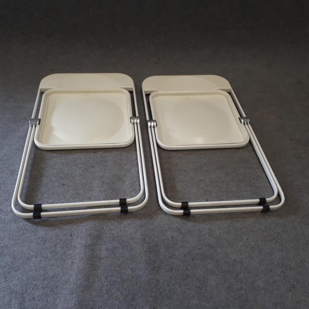 Castelli stoelen, Huis en Inrichting, Stoelen, Ophalen, Wit, Metaal, Twee