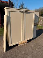 Keukenblok eiland - vanille met granieten blad, Ophalen, Gebruikt, Overige materialen, Overige typen