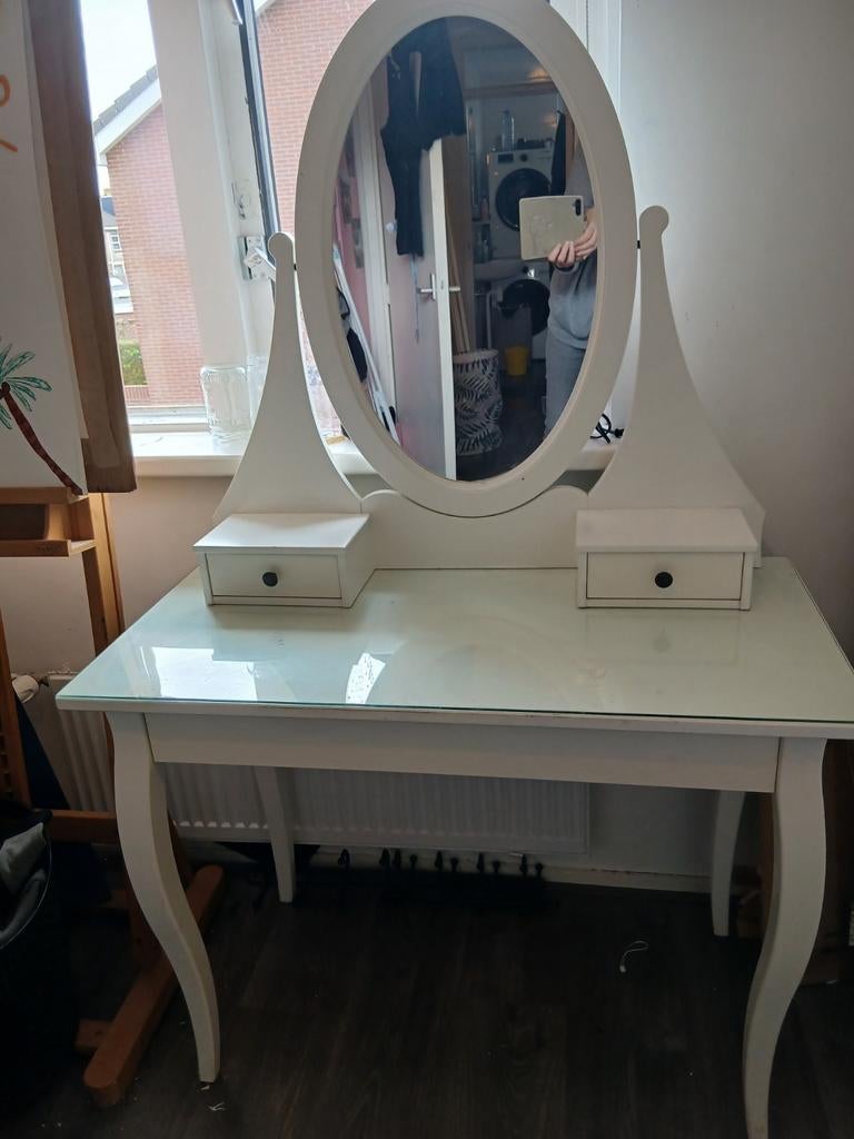 Ikea Toilettafel, Ophalen of Verzenden, Gebruikt, 50 tot 100 cm, Ikea romantisch