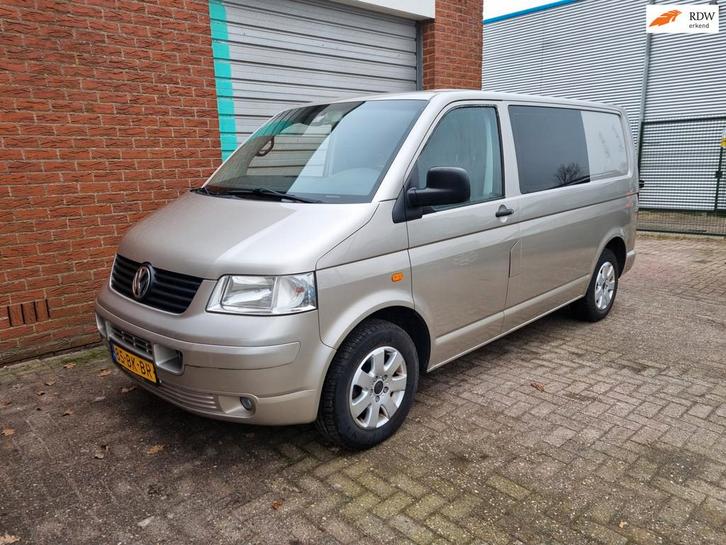 Volkswagen Transporter 2.5 TDI 300 Budgetline DC Airco Bj:20, Auto's, Bestelauto's, Bedrijf, Te koop, ABS, Airconditioning, Cruise Control