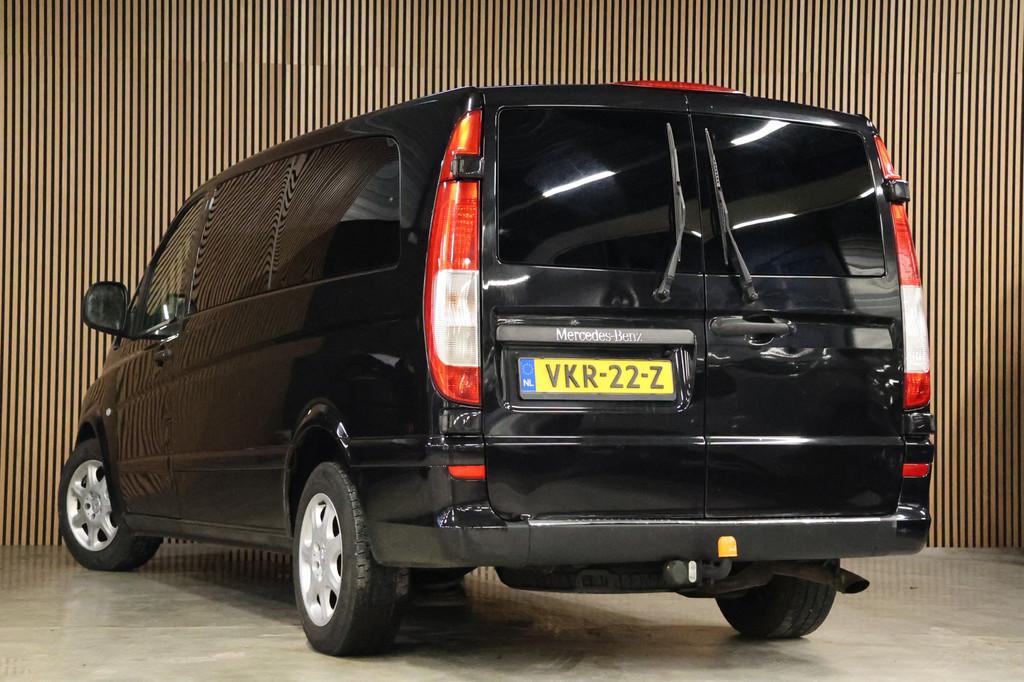 Mercedes-Benz Vito 120 CDI V6 DC luxe | Dubbel Cabine | Marg, Auto's, Bestelauto's, Automaat, Gebruikt, Zwart, Mercedes-Benz