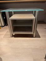 Kastje met glazen plaat (62x62x47 cm), Ophalen, 50 tot 100 cm, Zo goed als nieuw, Minder dan 100 cm