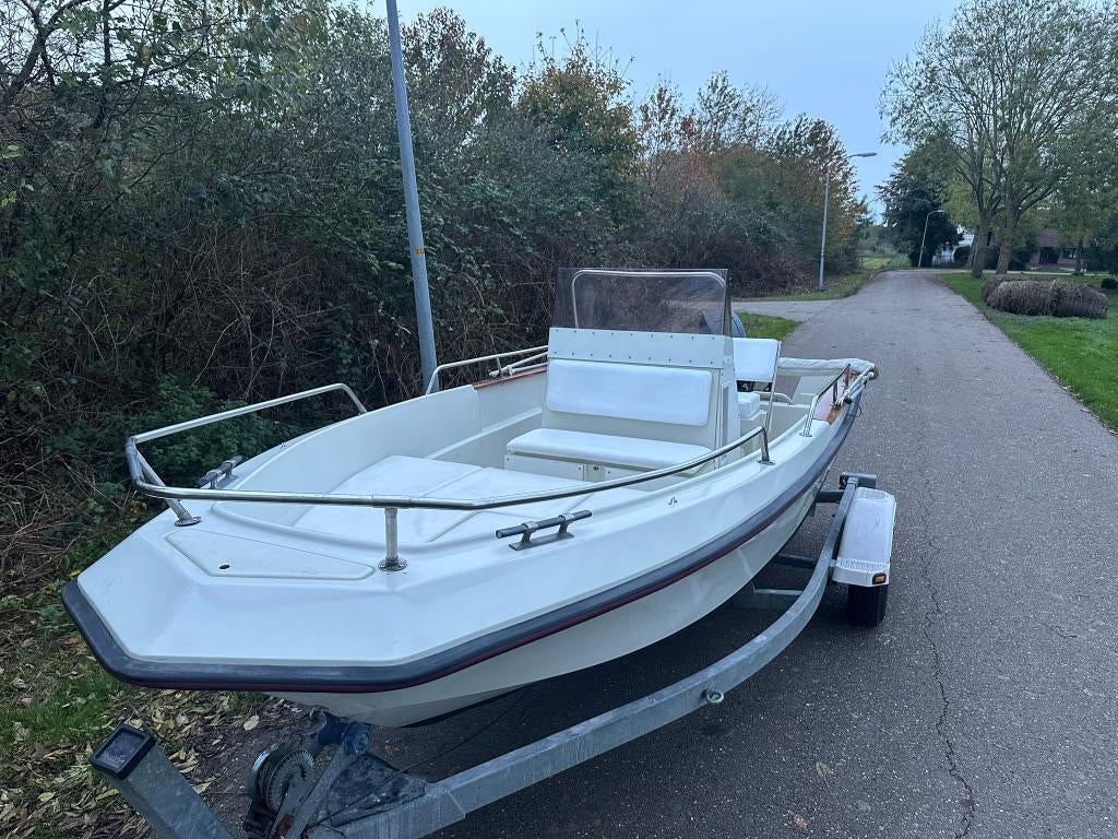 Elan GT495 Sundancer 70PK - 5 meter Consoleboot vaarklaar!, Watersport en Boten, Ophalen of Verzenden, Zo goed als nieuw, 3 tot 6 meter