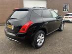 Nissan Murano 3.5 V6 Automaat leer navi airco/ecc (bj 2006), Auto's, Nissan, Automaat, Gebruikt, Zwart, Stoelverwarming