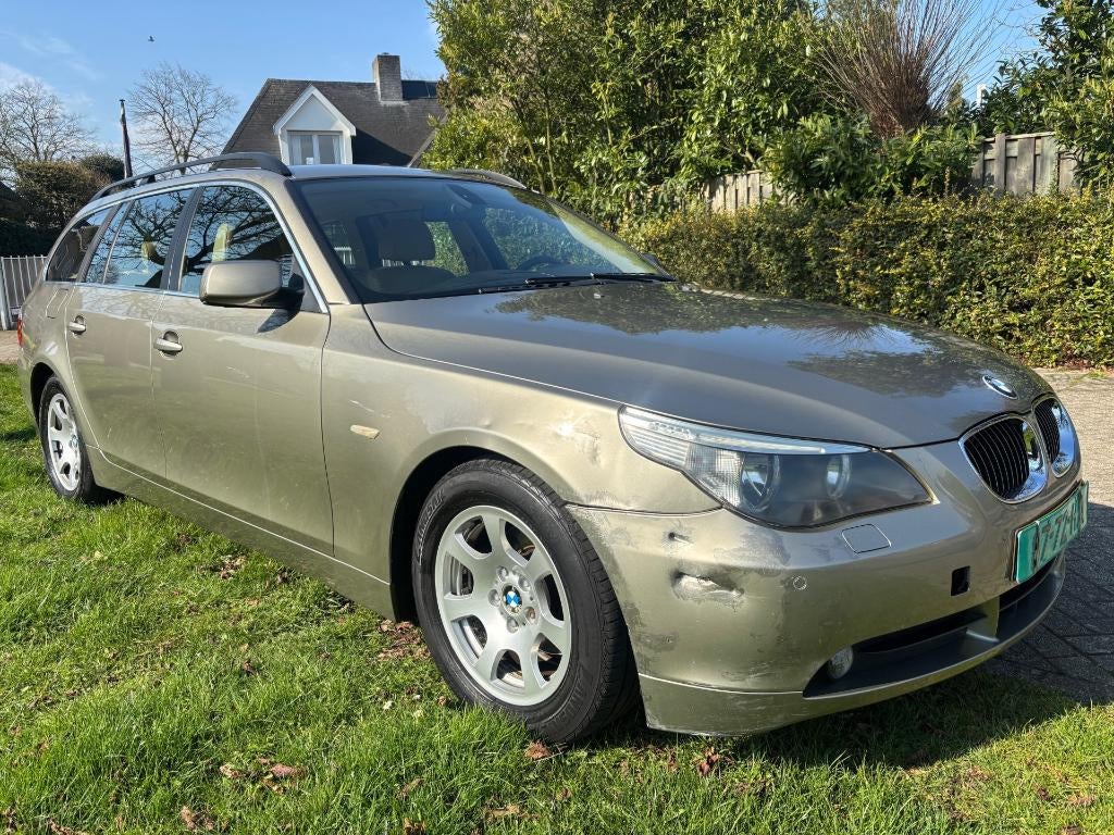 Bmw 525I BJ2006,Leder,Airco, Overige kleuren, Stationwagon, Benzine, BMW