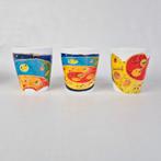 Schoonhoven keramiek kopjes van Elma Voornveld, Gebruikt, Keramiek, Ophalen of Verzenden, Overige stijlen