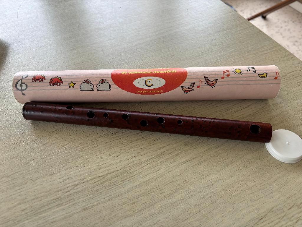 dwarsfluit voor beginners, Ophalen of Verzenden, Zo goed als nieuw, Dwarsfluit