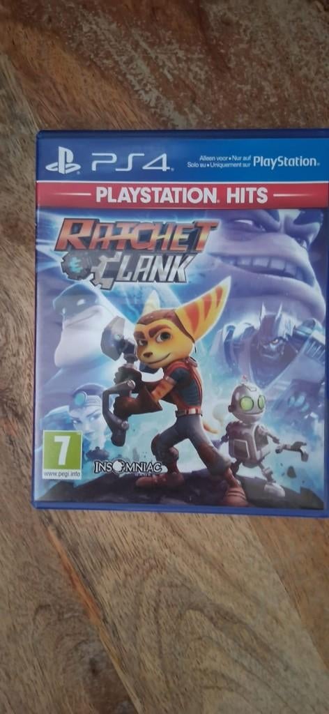 PS4 Ratchet Clank, Spelcomputers en Games, Avontuur en Actie, Verzenden, 1 speler, Zo goed als nieuw