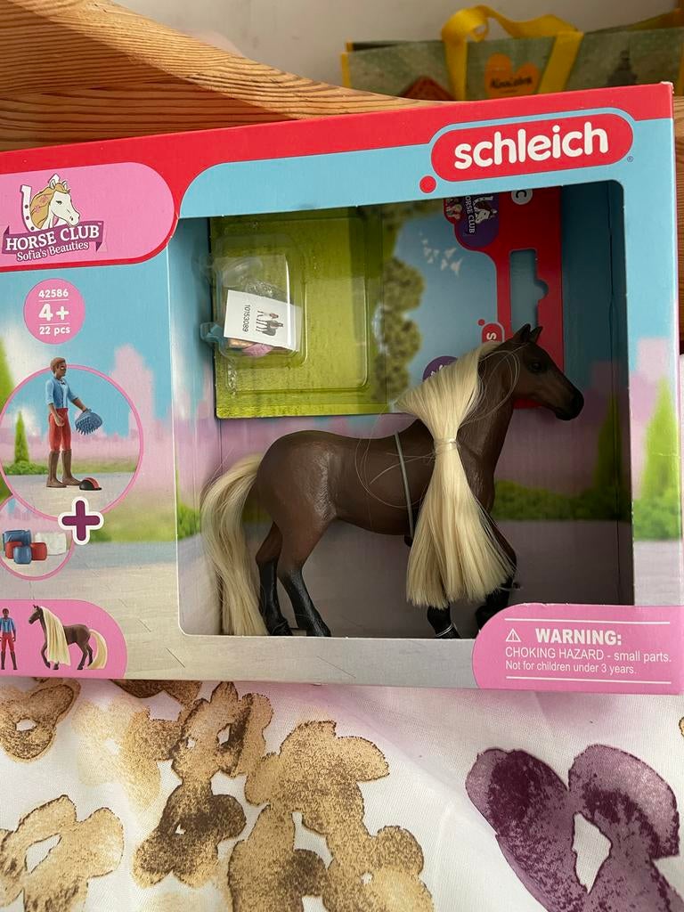Schleich Horse Club Sofia's Beauties paard met pop, Ophalen of Verzenden, Nieuw, Meisje