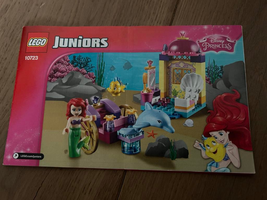 Lego Juniors Disney Princess Ariel's Onderwaterpaleis, Ophalen of Verzenden, Zo goed als nieuw, Complete set, Lego