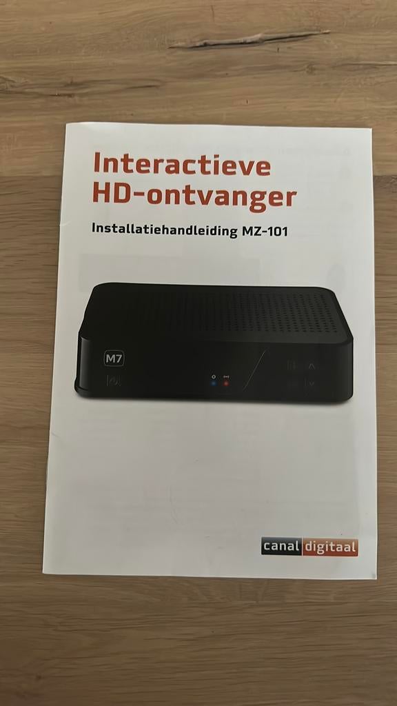 Interactieve HD ontvanger Canal Digitaal, Audio, Tv en Foto, Schotelantennes, Ophalen, Zo goed als nieuw, Overige merken