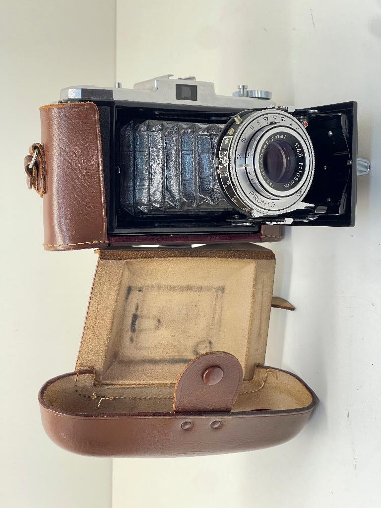 Zeiss Ikon Nettar opvouwbare analoog vintage camera, N, Compact, Ophalen of Verzenden, N