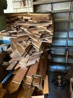 Oude vloerdelen gemeentehuis Nijmegen - visgraat/tafelblad, Gebruikt, 50 tot 150 cm, Vloerdelen of -planken, Minder dan 5 m²