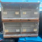 Broedkooien 2x, Dieren en Toebehoren, Vogels | Hokken en Kooien, Ophalen, Gebruikt, Hout, Broedkooi of Kweekkooi
