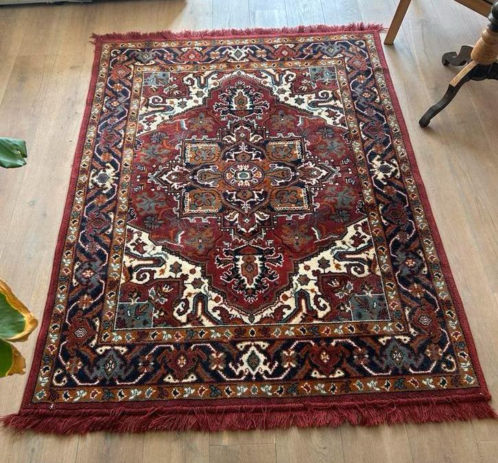 Zacht Perzisch tapijt L179 x B132, Ophalen, Gebruikt, 100 tot 150 cm, 150 tot 200 cm