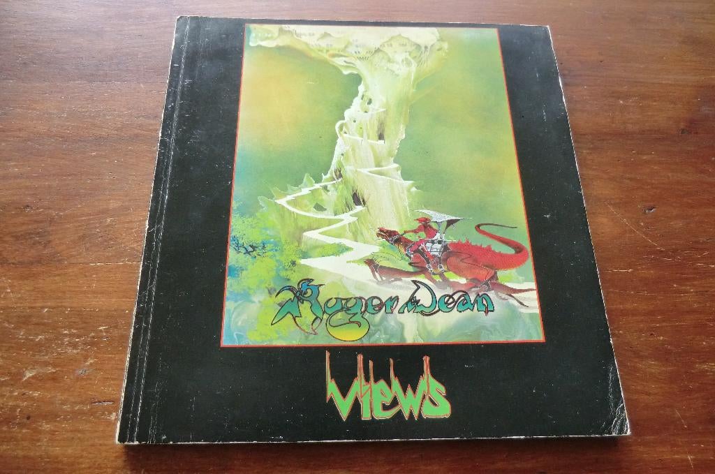 boek - Roger Dean - Views / Yes, Yessongs, Osibisa, Virgin, Ophalen of Verzenden, Gelezen, Schilder- en Tekenkunst