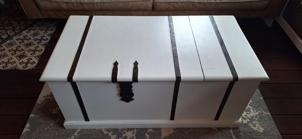 Salontafel/dekenkist/wijnkist, Huis en Inrichting, Tafels | Salontafels, Ophalen, 100 tot 150 cm, 50 tot 100 cm, Minder dan 50 cm