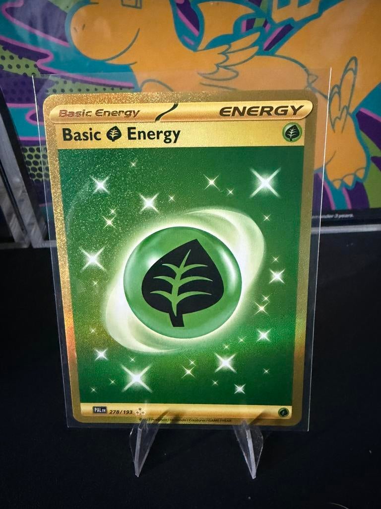 Gold Leaf Basic Energy 278/193 Paldea Evolved, Ophalen of Verzenden, Zo goed als nieuw