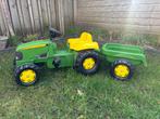 Rolly Toys John Deere Traptractor Rollykid - Met aanhanger, Ophalen, Zo goed als nieuw, Trapvoertuig