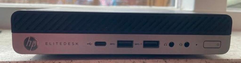 HP EliteDesk 800 G4 Desktop Mini PC, Ophalen of Verzenden, Zo goed als nieuw, 8 GB, SSD