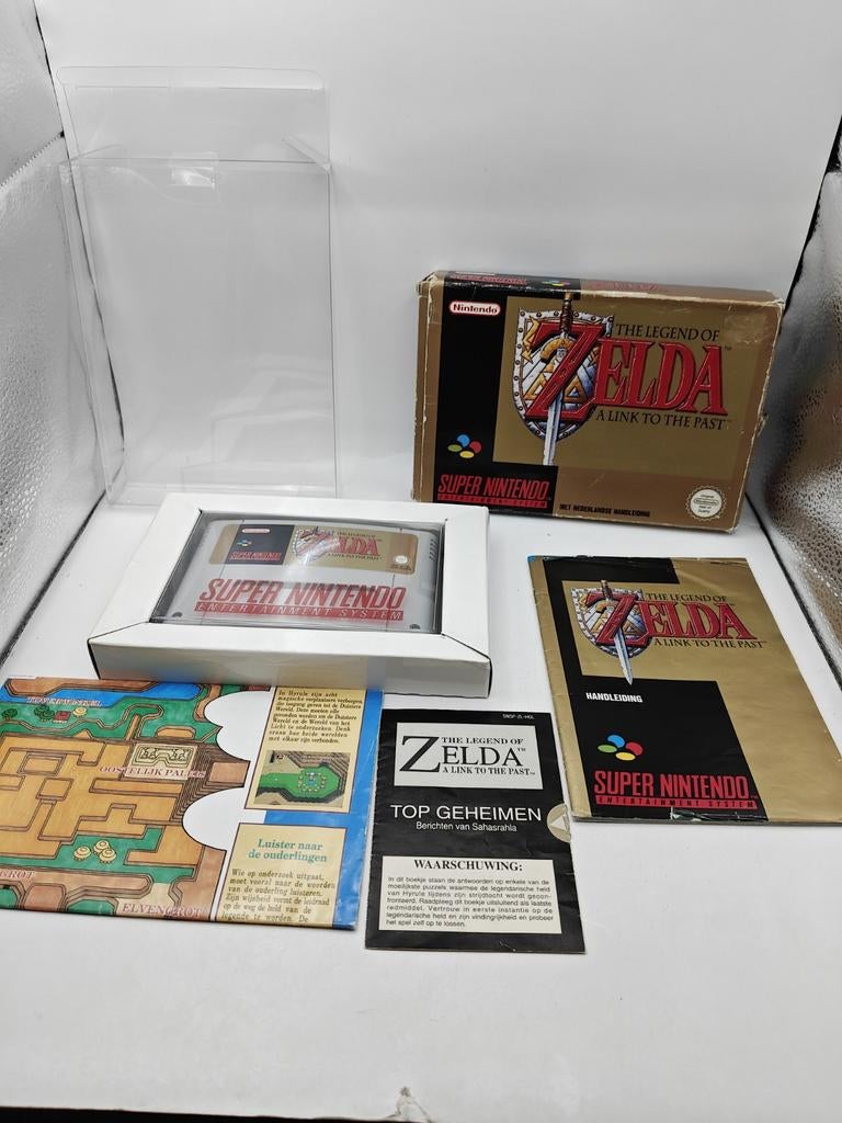 The Legend of Zelda: A Link to the Past SNES CIB, Spelcomputers en Games, Games | Nintendo Super NES, Avontuur en Actie, ., 1 speler