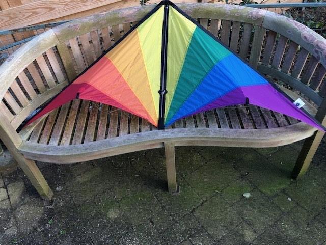 Vlieger HQ, Sport en Fitness, Vliegeren, Ophalen, Zo goed als nieuw, Tweelijns, Vlieger