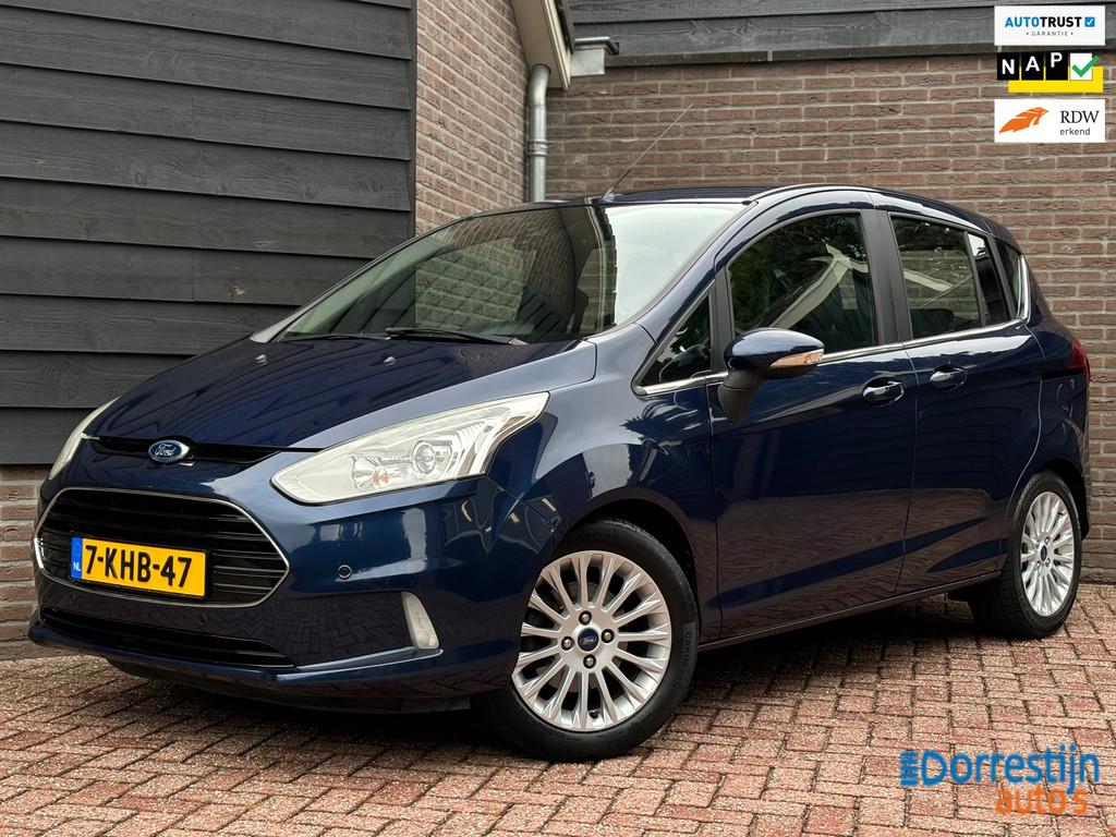 Ford B-Max 1.6 TI-VCT Titanium | Automaat | Trekhaak | Camer, Stof, Gebruikt, Zwart, 4 cilinders