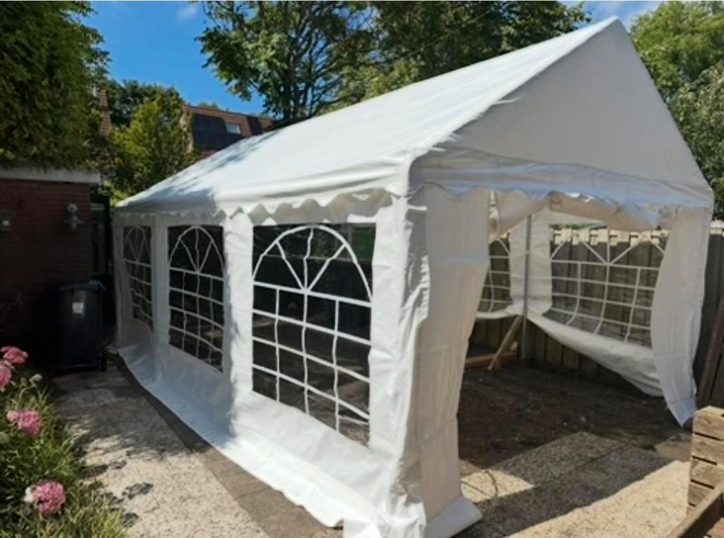 Partytent verhuur, Tuin en Terras, Partytenten, Ophalen, Gebruikt, Opvouwbaar, Partytent