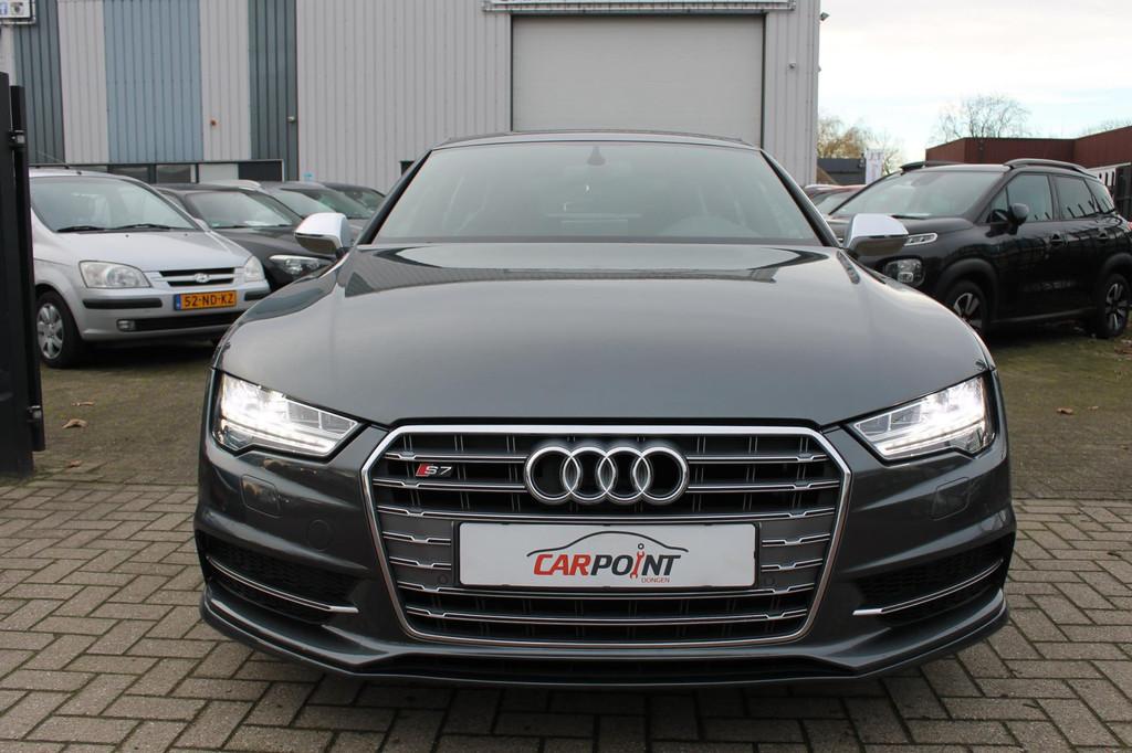 Audi A7 Sportback 4.0 TFSI S7 Quattro Pro Line Plus 450PK 1e, Auto's, Audi, Gebruikt, 4 stoelen, Bedrijf, Parkeerassistent