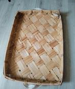 Riviera Maison Vintage Blad Mand - Servies & Decoratie, Mand, Ophalen of Verzenden, Zo goed als nieuw, Riet