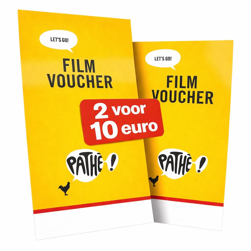 2 pathé tickets voor 10euro heleweek!, Twee personen, Niet van toepassing, Vrijkaartje alle films