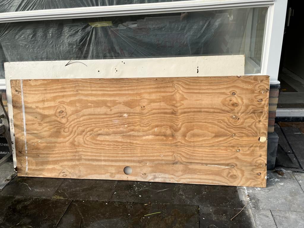 Gratis Multiplex plaat 220x 190, Doe-het-zelf en Verbouw, Ophalen, Gebruikt, Multiplex, Minder dan 20 mm