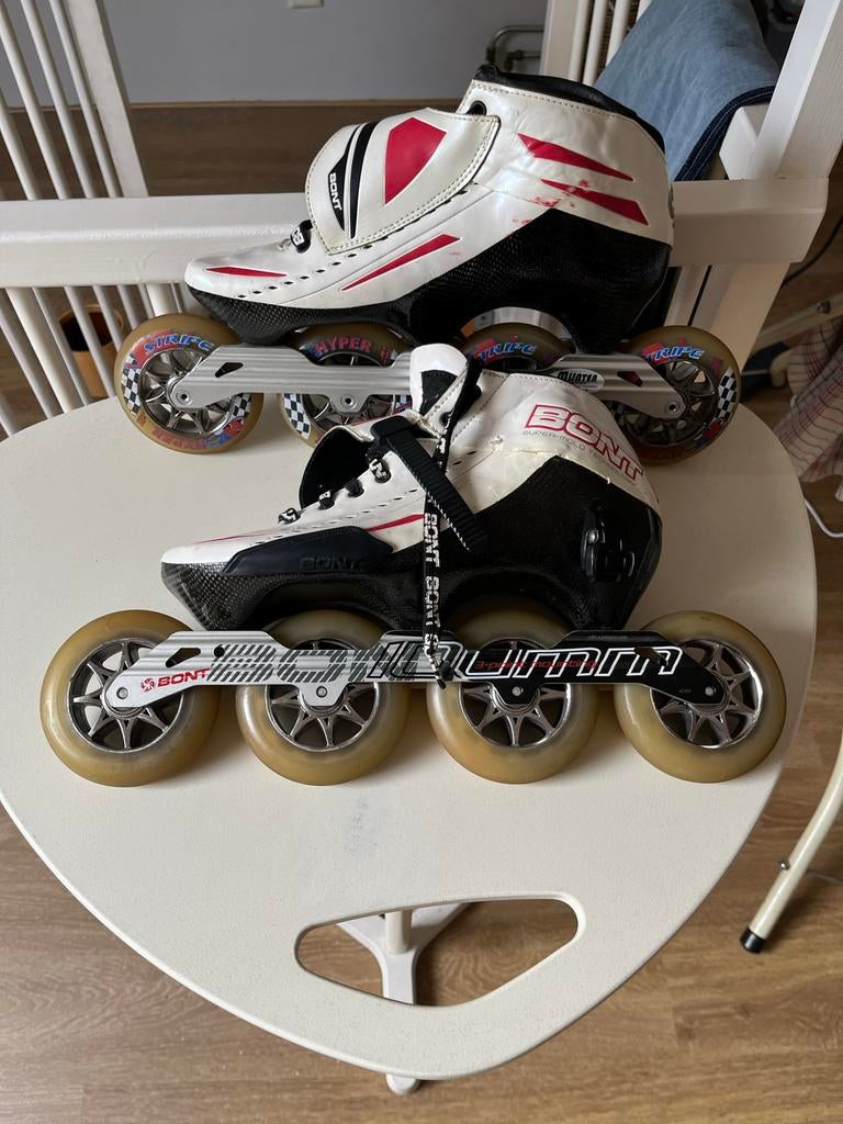 Bont skeelers maat 44, Gebruikt, Heren, Inline skates 4 wielen, Ophalen