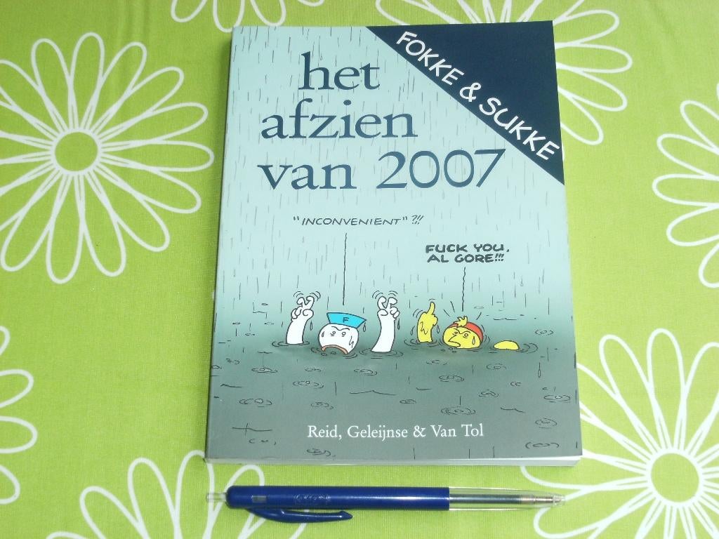 Fokke en Sukke - het afzien van 2007, Eén stripboek, Ophalen of Verzenden, Zo goed als nieuw, Reid, Geleijnse & Van Tol