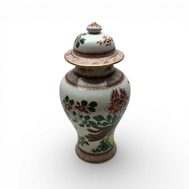 Famille verte porseleinen vaas, Antiek en Kunst, Antiek | Vazen, Ophalen of Verzenden