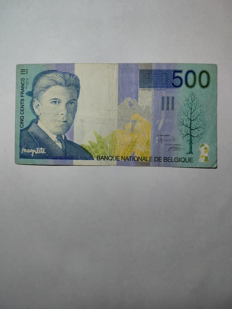 België 500 francs 1998, Postzegels en Munten, Bankbiljetten | België, Ophalen of Verzenden