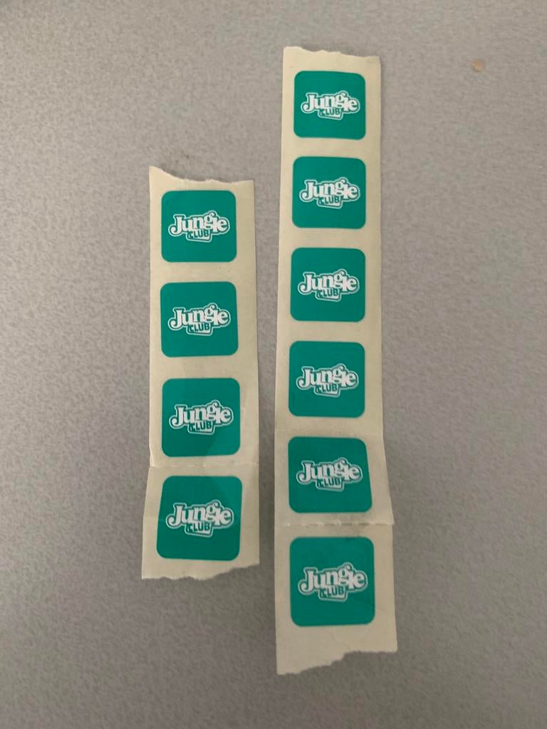 10 zegels jumbo jungle club, Verzamelen, Supermarktacties, Jumbo, Ophalen of Verzenden