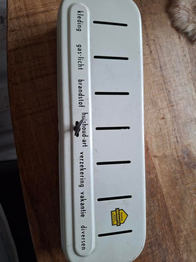 Vintage  spaarpot met sleutel, Ophalen of Verzenden