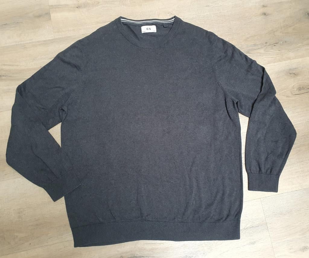 Trui Maat XXL C&A, Kleding | Heren, Grote Maten, Trui of Vest, Zo goed als nieuw, Grijs, C&A