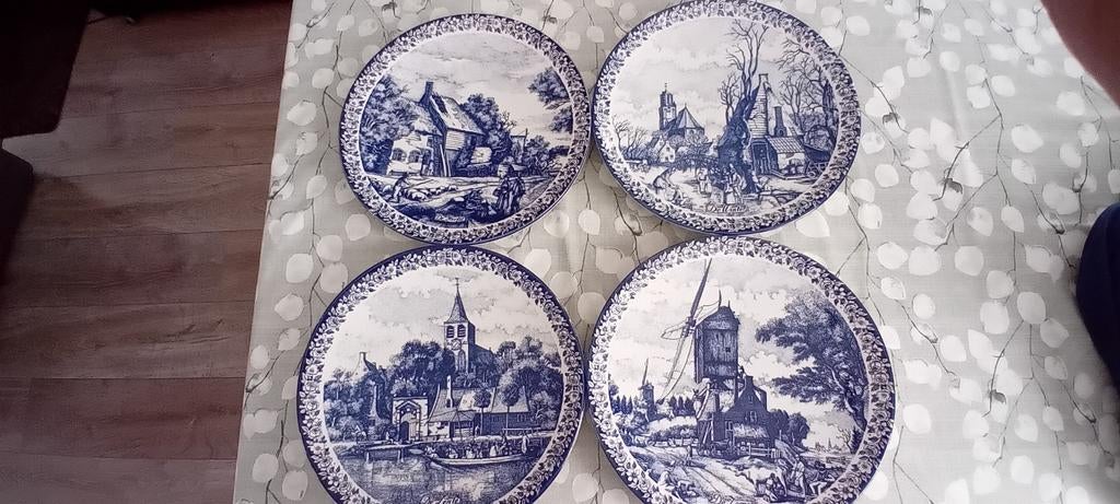 Delfts blauw jaargetijden, Ophalen