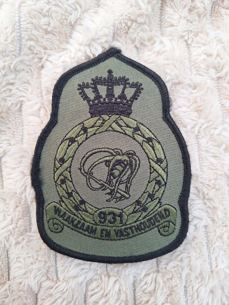 Klu embleem, Verzamelen, Ophalen of Verzenden, Luchtmacht, Nederland, Embleem of Badge
