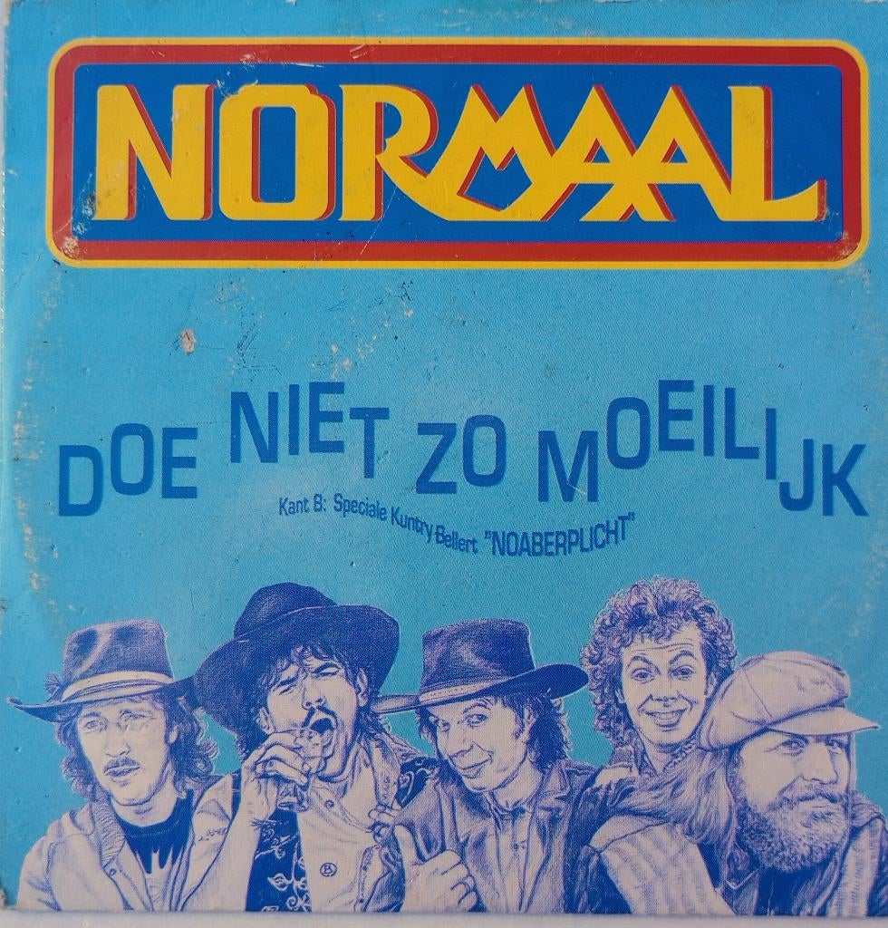 Normaal - Doe Niet Zo Moeilijk, Cd's en Dvd's, Cd Singles, 1 single, Ophalen of Verzenden, Zo goed als nieuw, Nederlandstalig