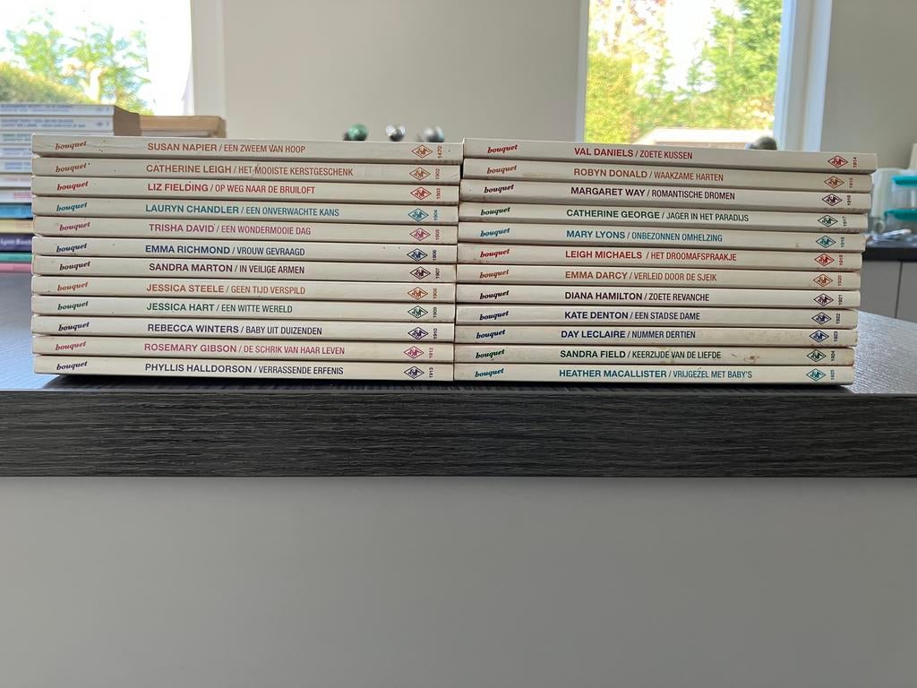 24X Harlequin Bouquet - oud, Ophalen of Verzenden, Gelezen, Amerika