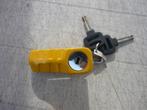 schijfrem slot  2 sleutels voor motor /bromfiets /scooter, Ophalen, Nieuw